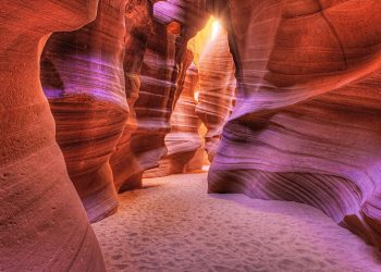 Nádherný Antelope Canyon