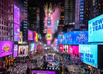 Ako sa oslavuje začiatok nového roka v Spojených štátoch